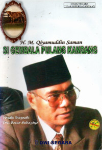 Image of Si Gembala Pulang Kampung: Biografi H. M. Qiyamuddin Saman.