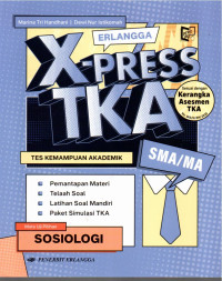 Image of Erlangga X-Press TKA (Tes Kemempuan Akademik SMA/MA ) _Sosiologi