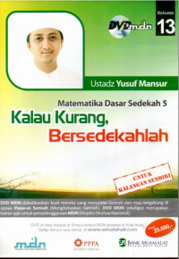 Image of Matematika Dasar Sedekah 5 : Kalau Kurang, Besedekahlah