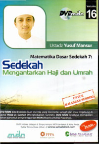 Image of Matematika Dasar Sedekah 7 : Sedekah Mengantarkan Haji dan Umrah