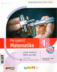 Image of Matematika Untuk SMA/MA Kelas X Kelompok Wajib